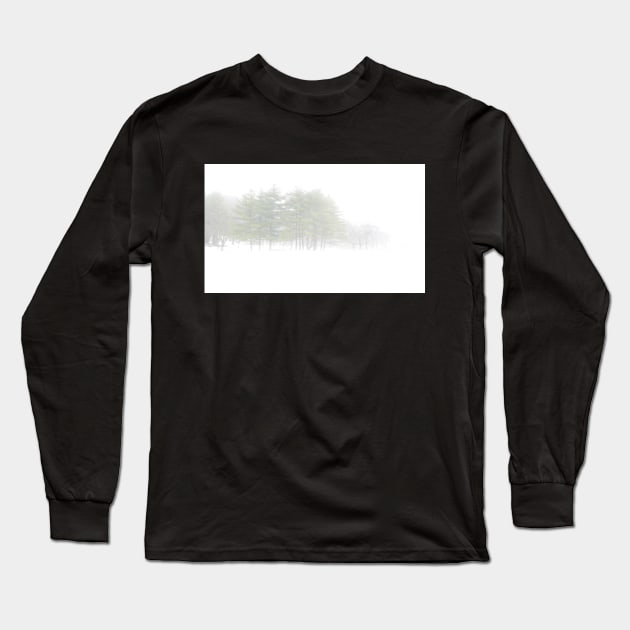 Winter Trees Long Sleeve T-Shirt by ShootFirstNYC